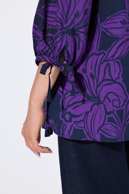 Lily Print Viscose Blouse