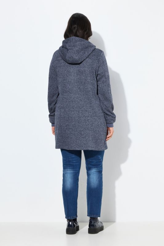 Knit Fleece-Lined Jacket
