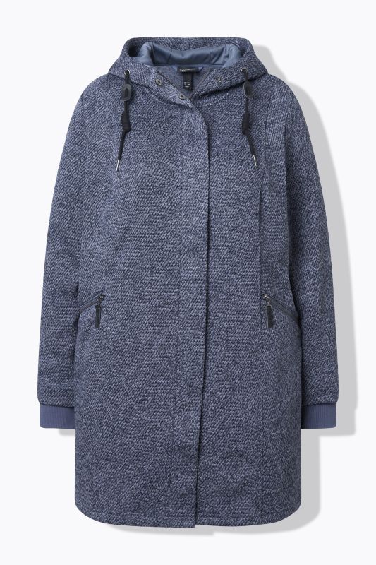 Knit Fleece-Lined Jacket