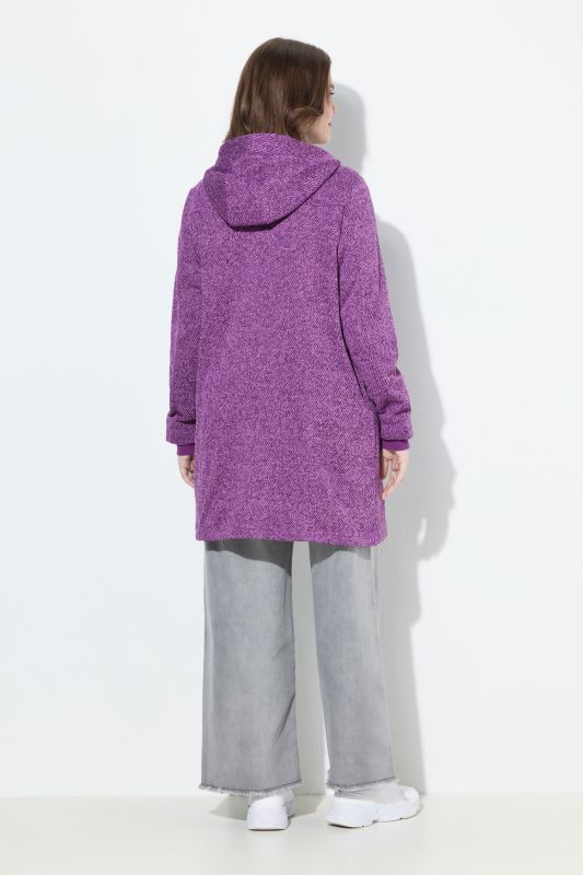Knit Fleece-Lined Jacket