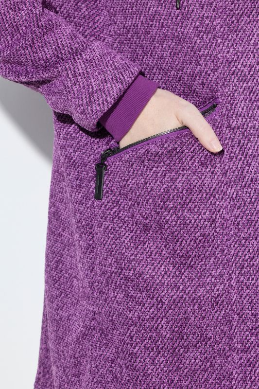 Knit Fleece-Lined Jacket
