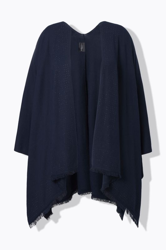Sparkling Knit Poncho