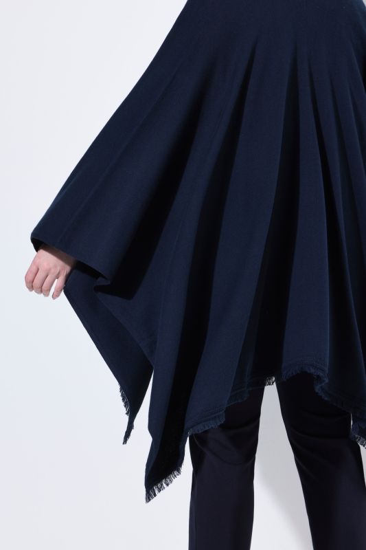 Sparkling Knit Poncho