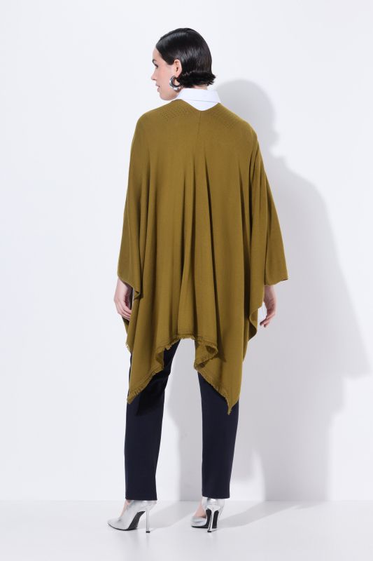 Sparkling Knit Poncho