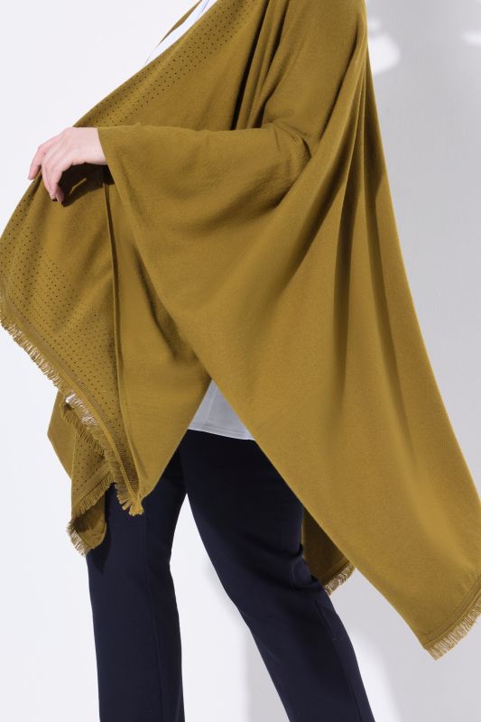 Sparkling Knit Poncho