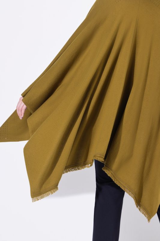 Sparkling Knit Poncho