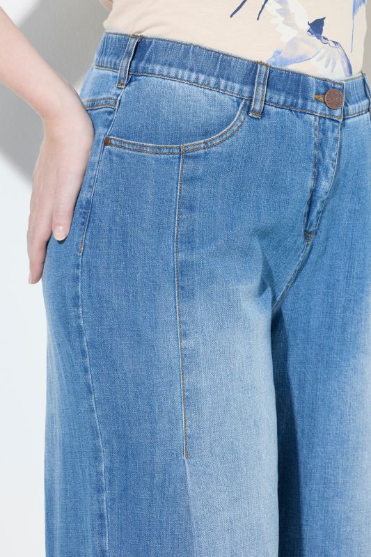 Extra Wide Leg Stretch Fit Jeans