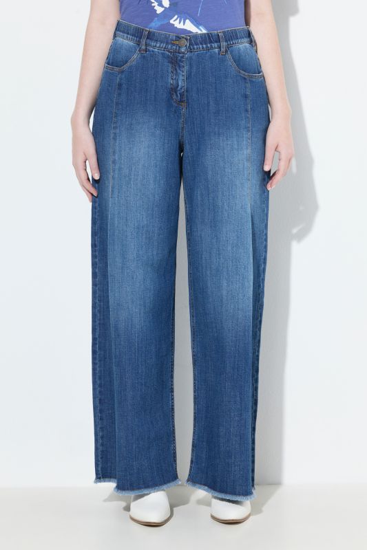 Extra Wide Leg Stretch Fit Jeans