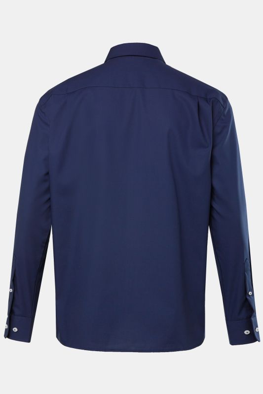 Shirt, business, non-iron, Kent collar, long sleeve, comfort fit, up to 8XL