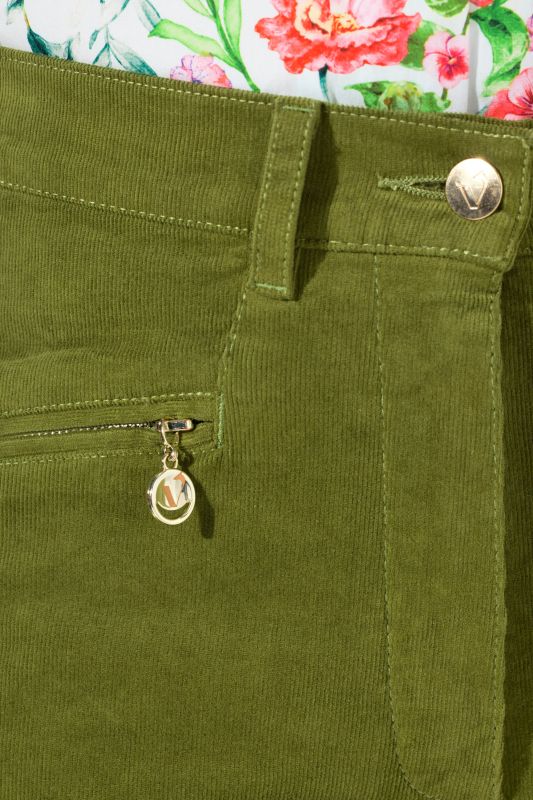Mony Stretch Corduroy Zip Pocket Pants