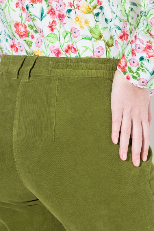 Mony Stretch Corduroy Zip Pocket Pants