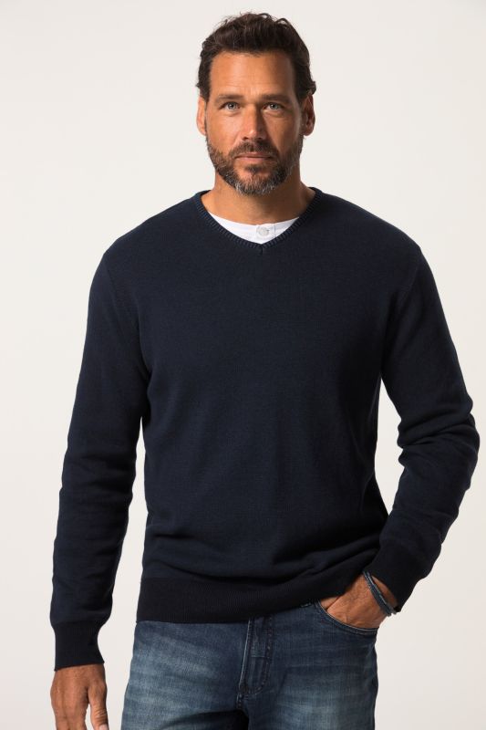 Sweater, cashmere touch fine knit