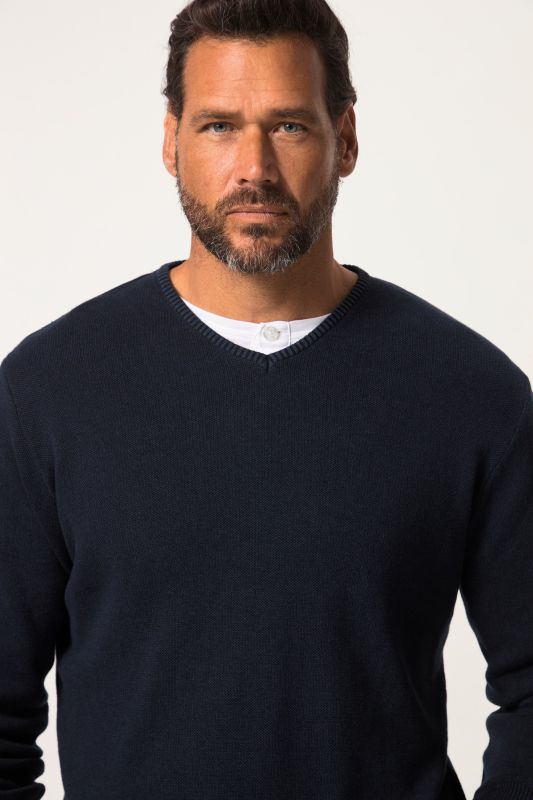 Sweater, cashmere touch fine knit