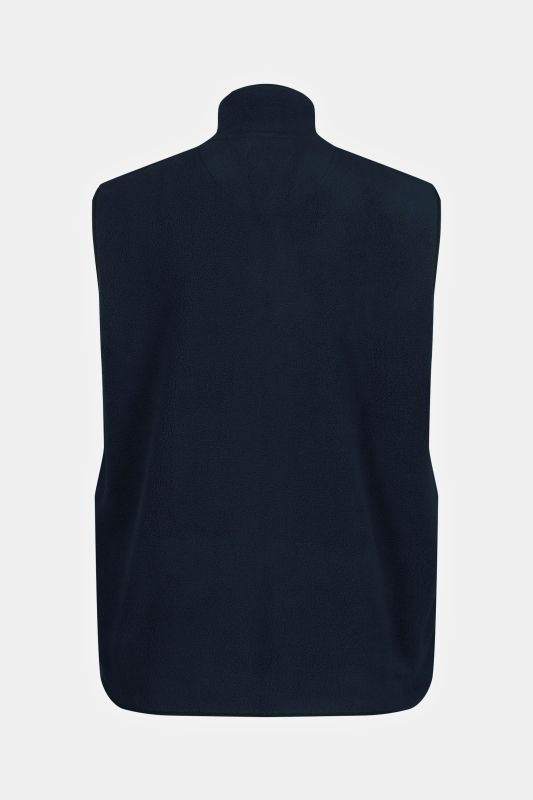 Fleece gilet stomach fit