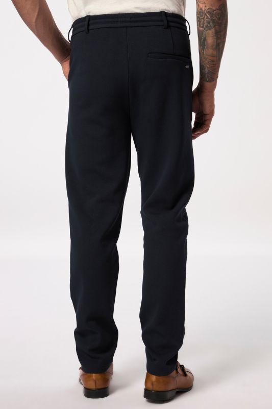 Jersey trousers, slip on style, chino, FLEXNAMIC®, business, mix-and-match NEW YORK, up to 8 XL