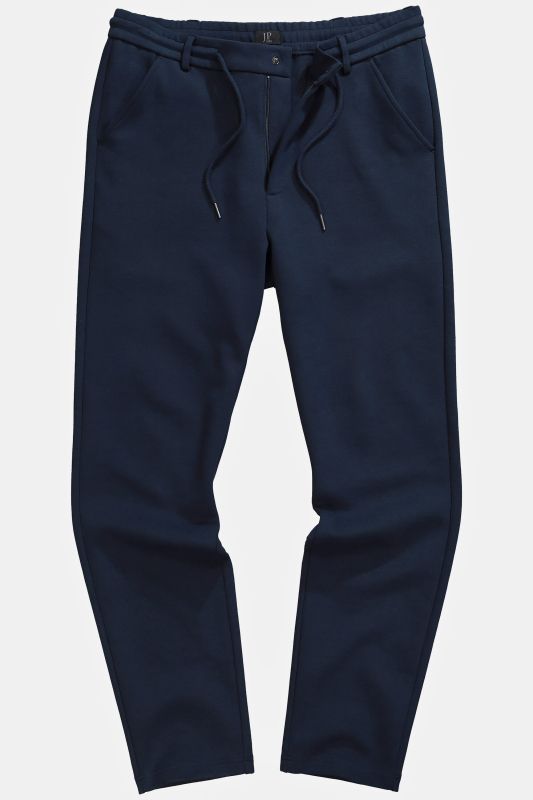 Jersey trousers, slip on style, chino, FLEXNAMIC®, business, mix-and-match NEW YORK, up to 8 XL