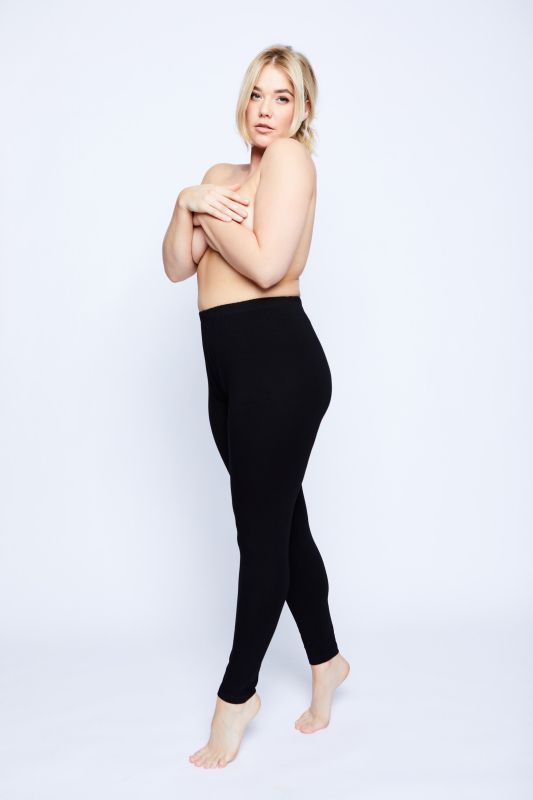Sexy Stretch Knit Lingerie Leggings