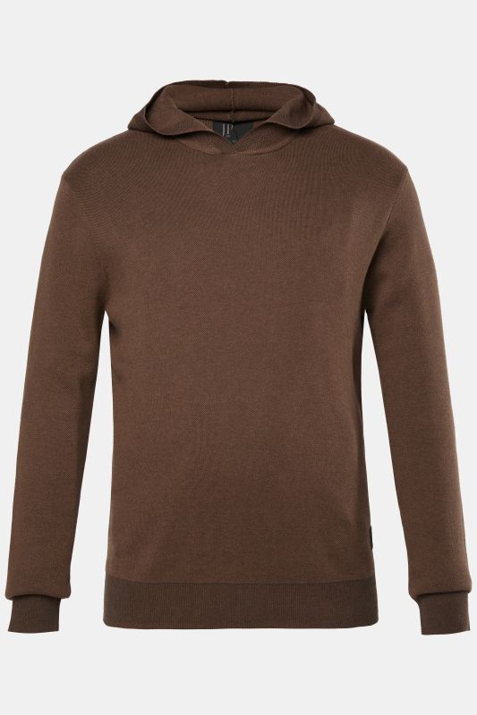 Knitted hoodie