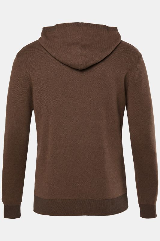 Knitted hoodie