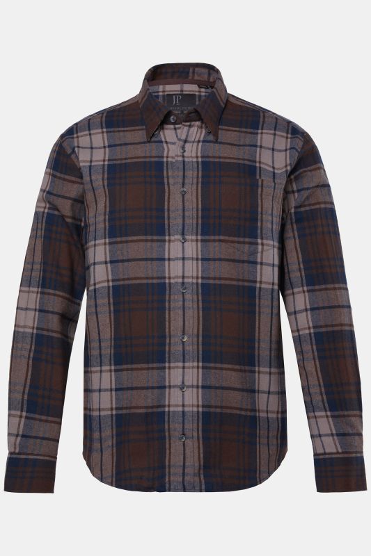 Check flannel shirt