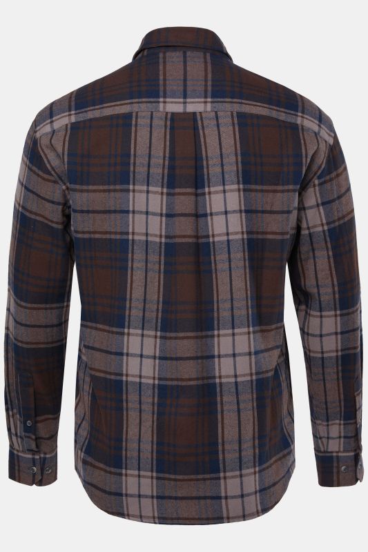 Check flannel shirt