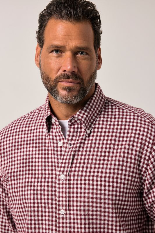 Check flannel shirt