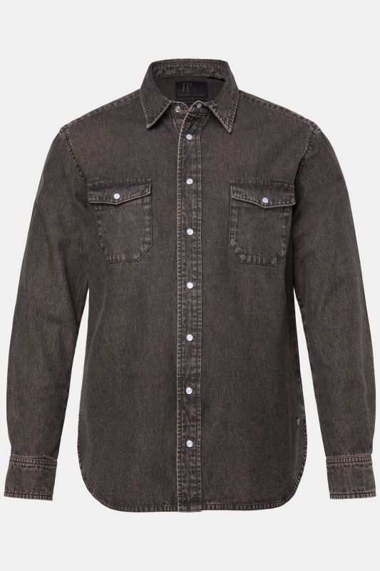 Colour denim shirt FLEXNAMIC®