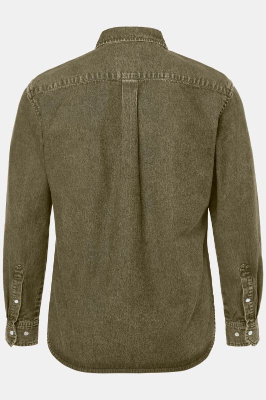 Colour denim shirt FLEXNAMIC®