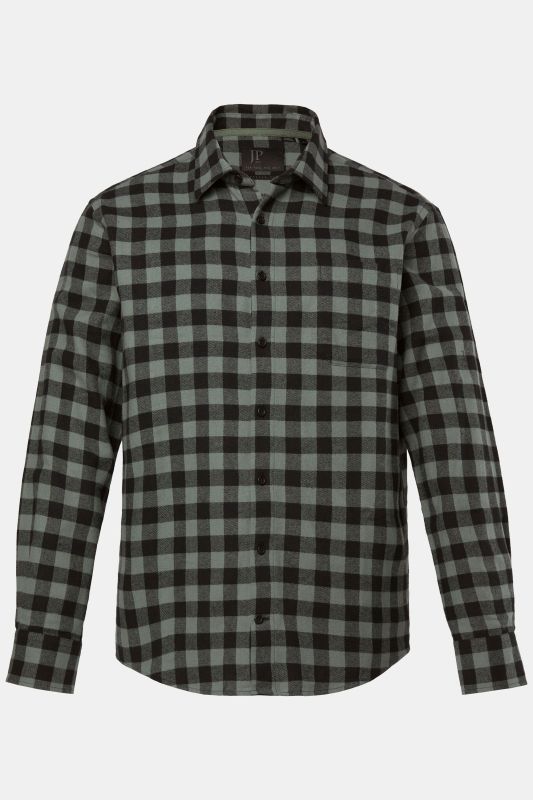 Check flannel shirt