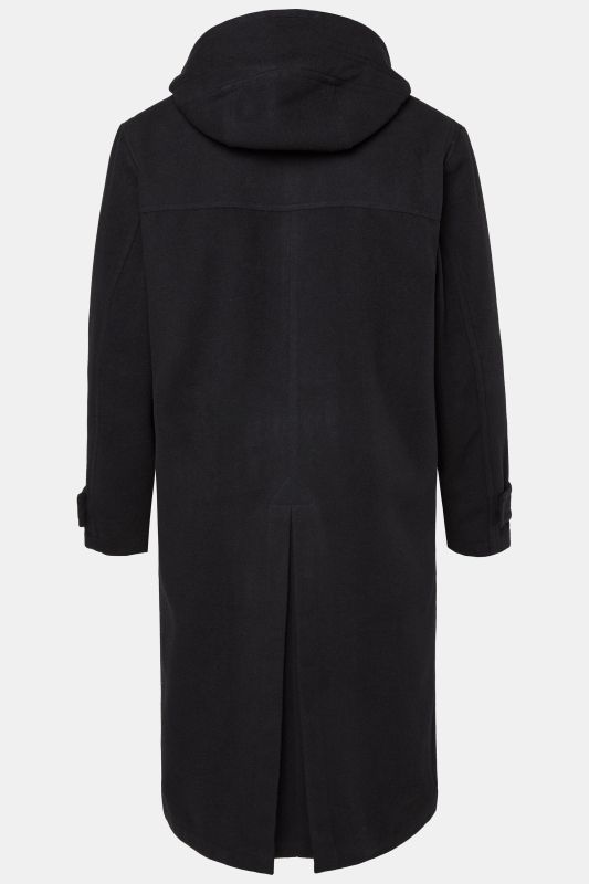 Wool look functional coat