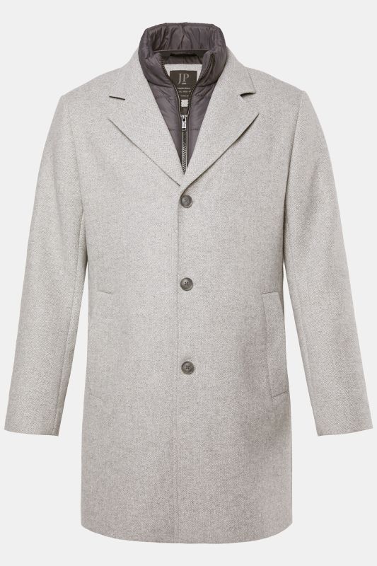 Wool-blend coat