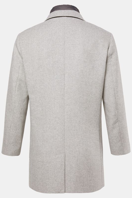 Wool-blend coat