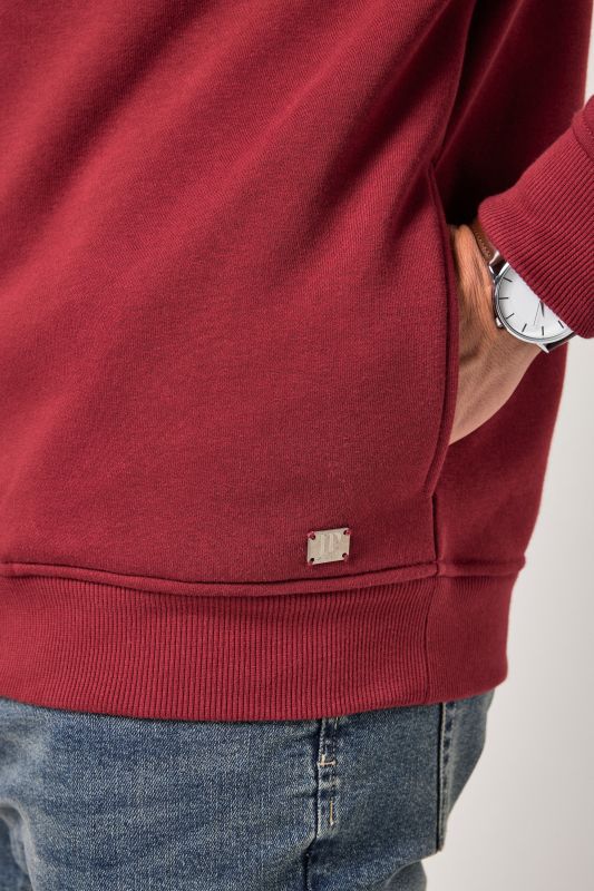 Half-zip sweatshirt