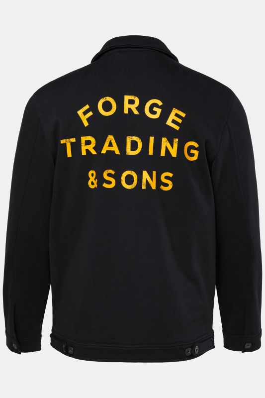 Trucker sweat jacket