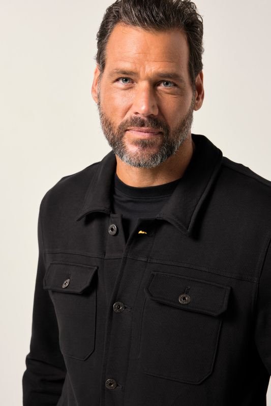 Trucker sweat jacket