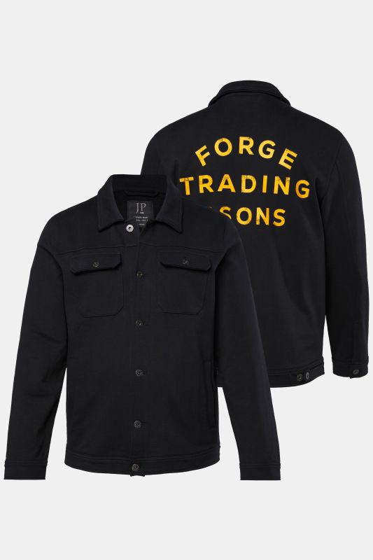 Trucker sweat jacket