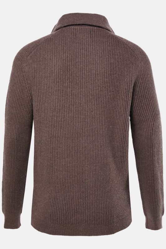 Knitted half-zip