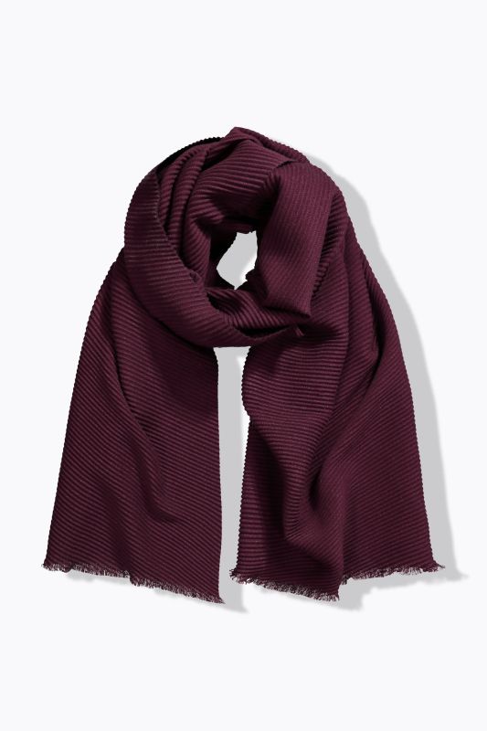 Pleated Lightweight Scarf