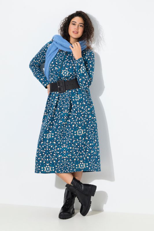 Рокля тип суитчър с геометричен принт