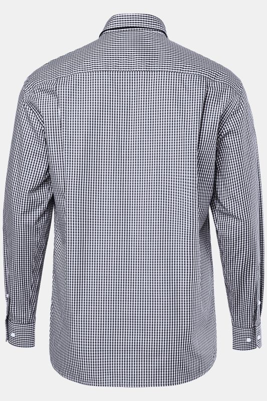 Easy Care Button Down Collar Comfort Fit Check Shirt