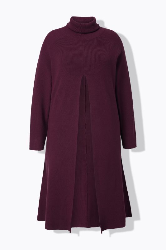 Пуловер с поло яка изключително дълго