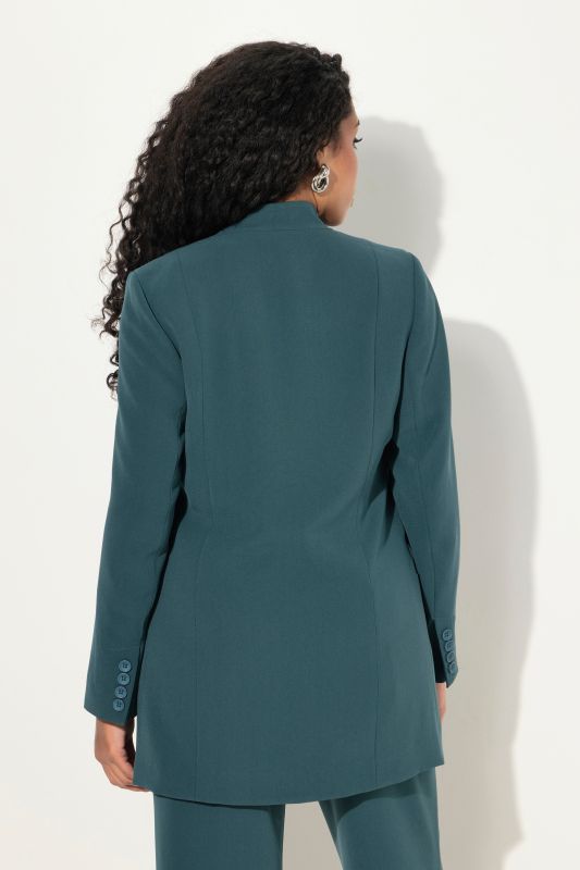 Stand-Up Collar Blazer
