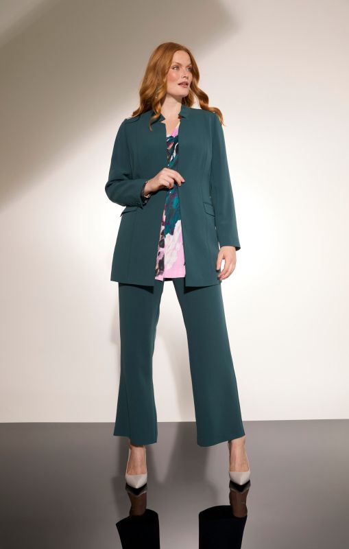 Stand-Up Collar Blazer