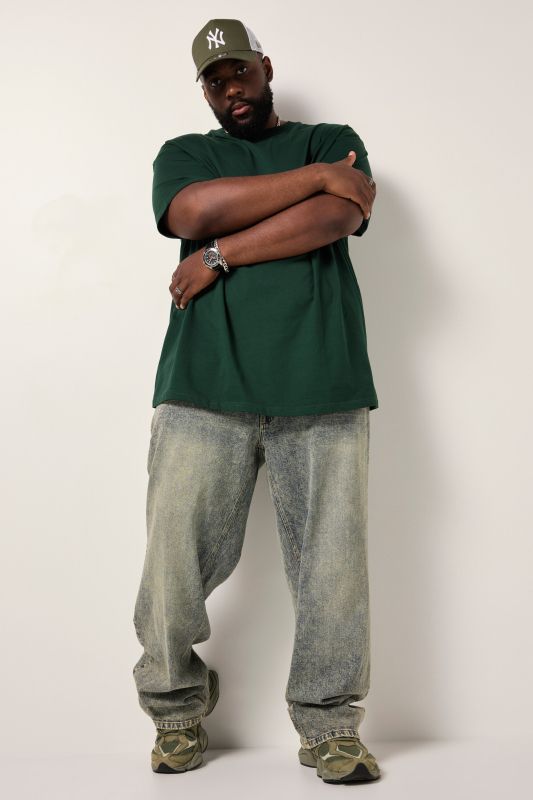 STHUGE T-shirt, short sleeve, oversized, up to 8 XL