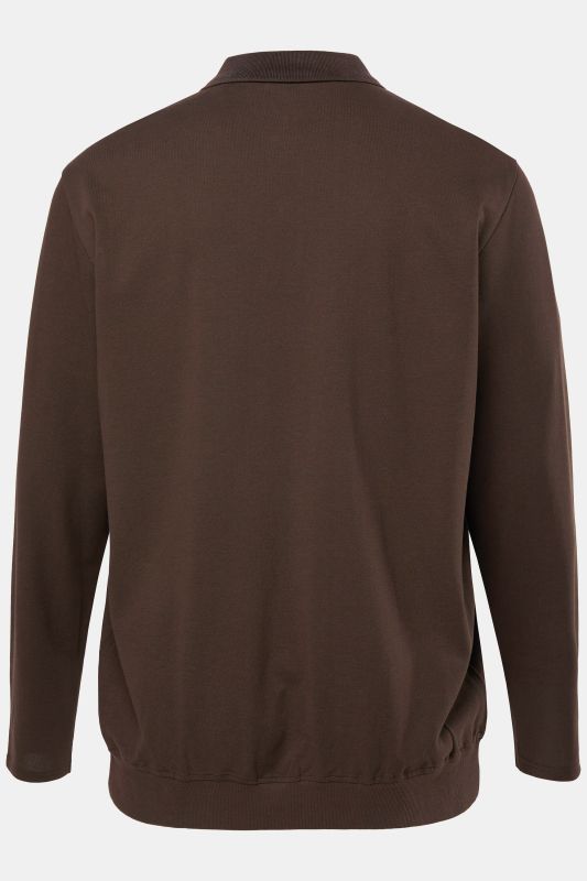 Polo shirt, Basic, Long-sleeved, stomach fit, up to 8 XL