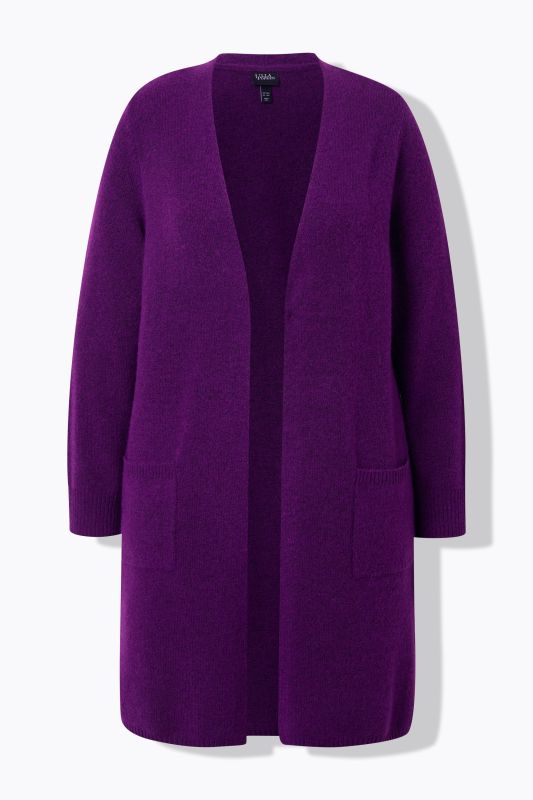 Oversized Open Shape Long Sleeve Cardigan