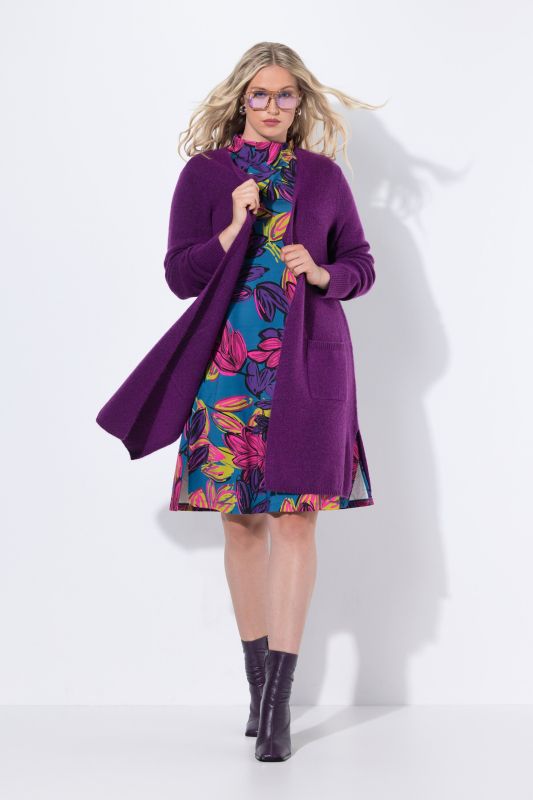 Oversized Open Shape Long Sleeve Cardigan