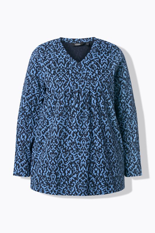 Тениска с геометричен мотив