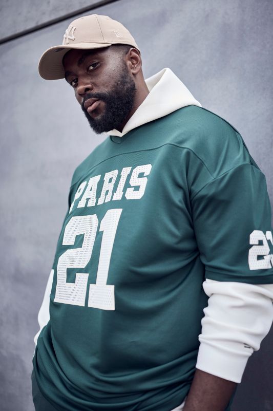 Тениска с надпис STHUGE