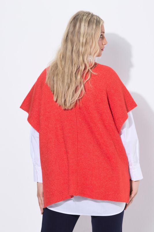 Ribbed Shrug Short Sleeve Cardigan